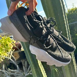 Women’s Sorel Lace Up Sneakers Black #9